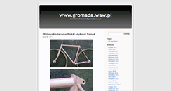 Desktop Screenshot of gromada.waw.pl
